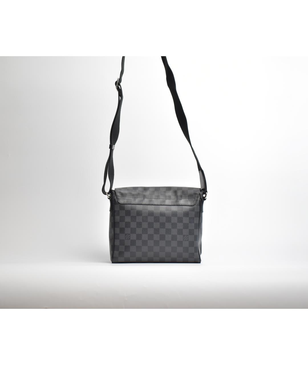 LOUIS VUITTON Черная сумка на плечо, фото 3