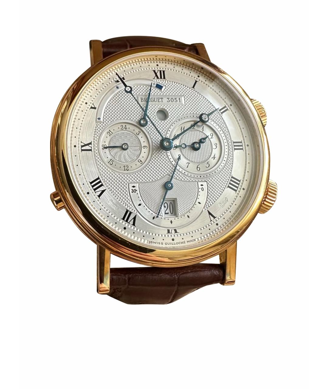 Breguet Коричневые часы из желтого золота, фото 1