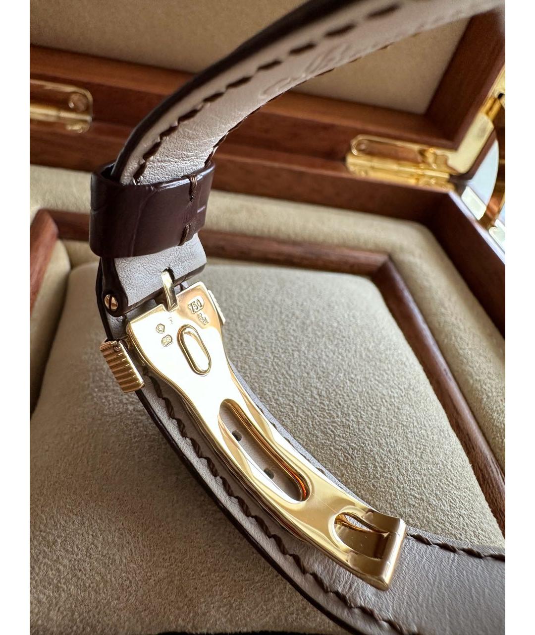 Breguet Коричневые часы из желтого золота, фото 6