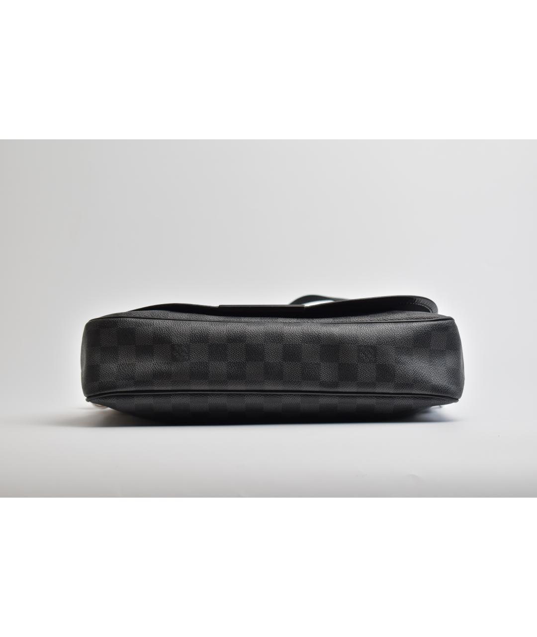 LOUIS VUITTON Черная сумка на плечо, фото 5