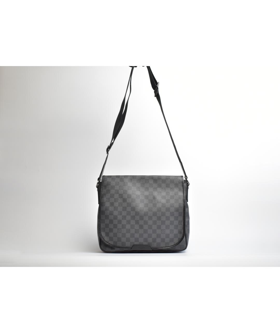 LOUIS VUITTON Черная сумка на плечо, фото 8