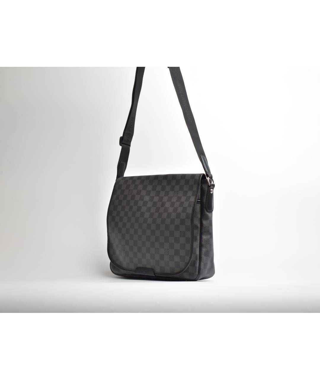 LOUIS VUITTON Черная сумка на плечо, фото 2