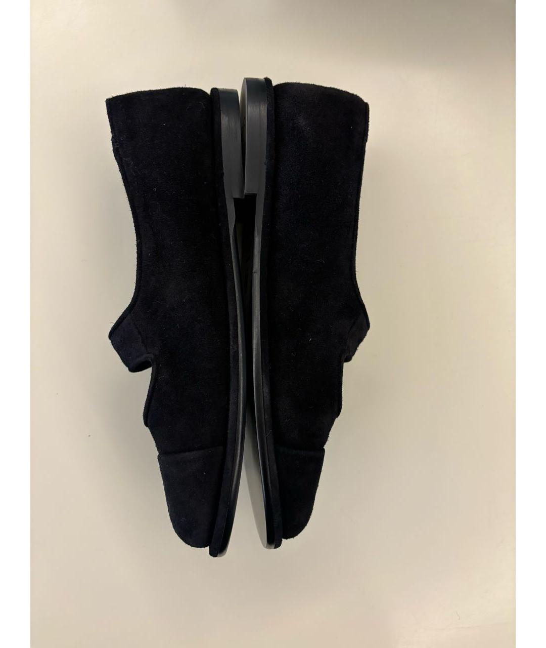 CHANEL Черные замшевые балетки, фото 3