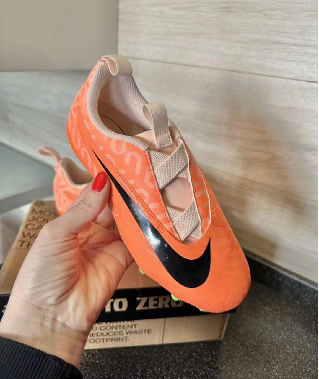 NIKE Оранжевое кеды, фото 2