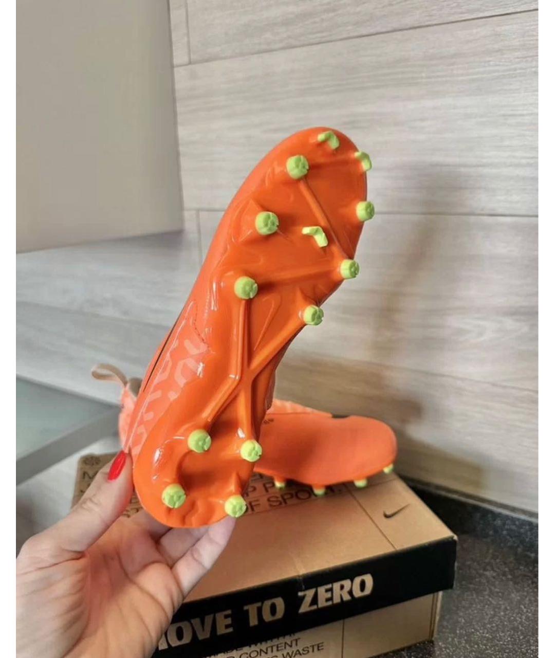 NIKE Оранжевое кеды, фото 3