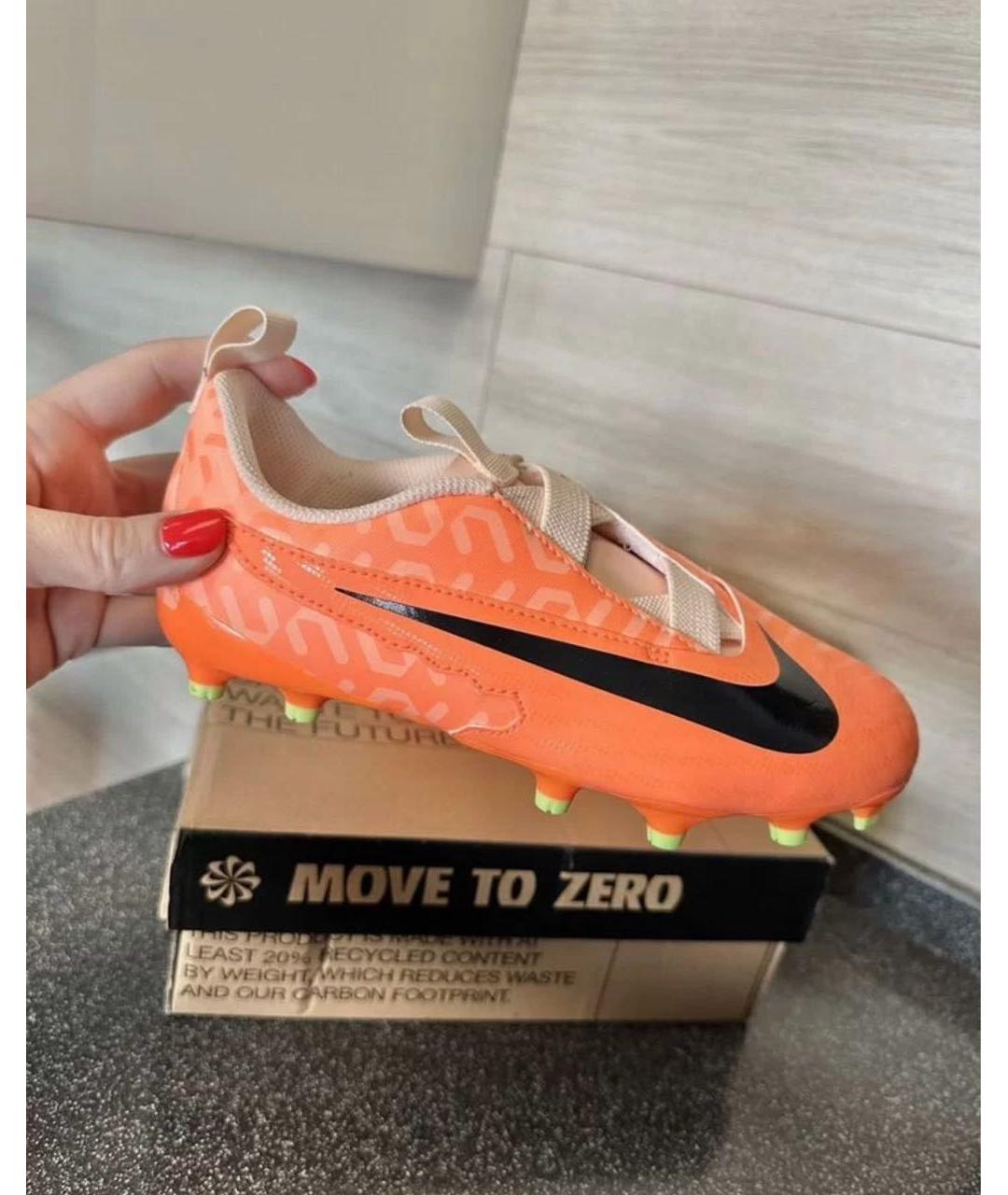 NIKE Оранжевое кеды, фото 4