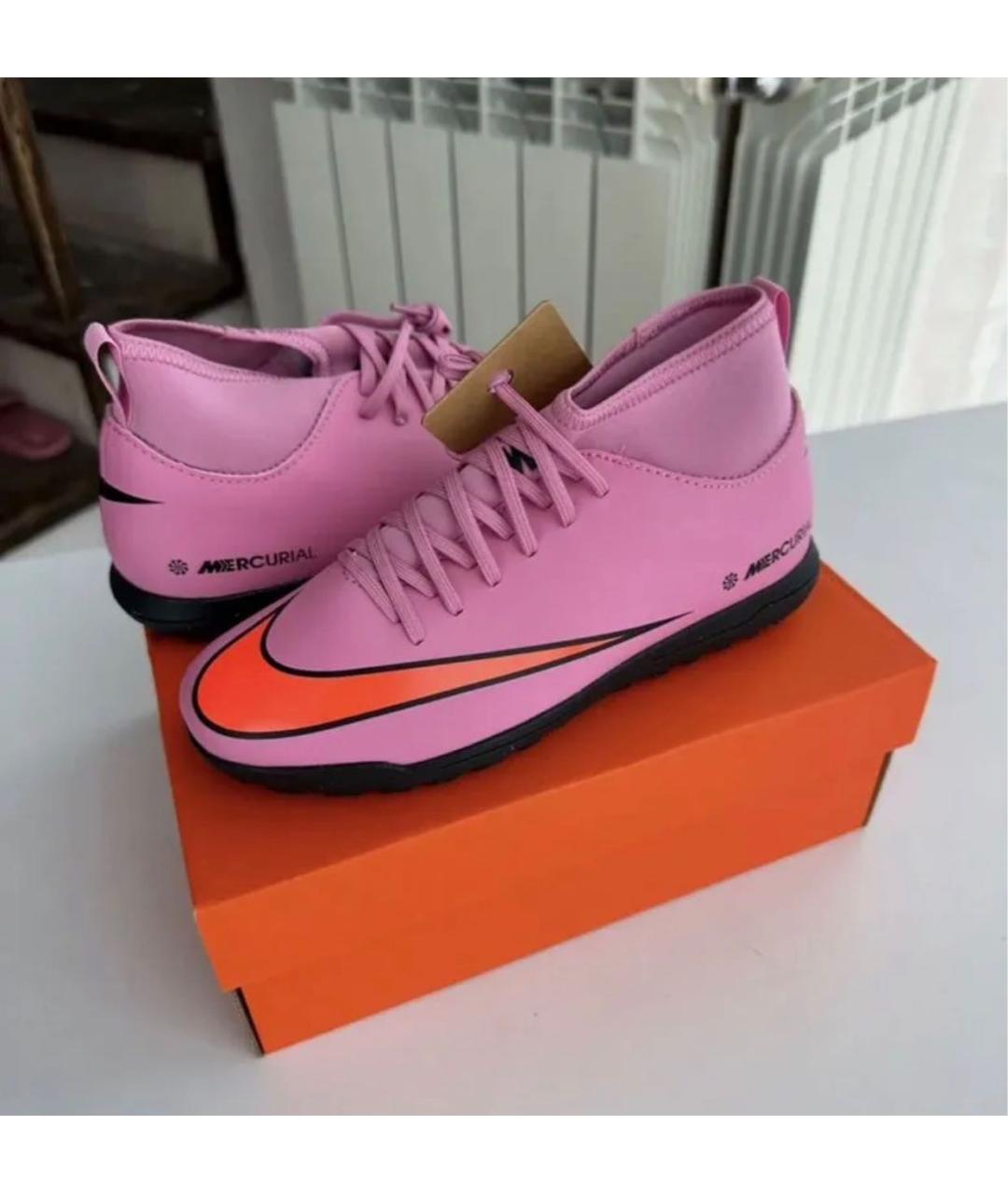 NIKE Розовые кеды, фото 2