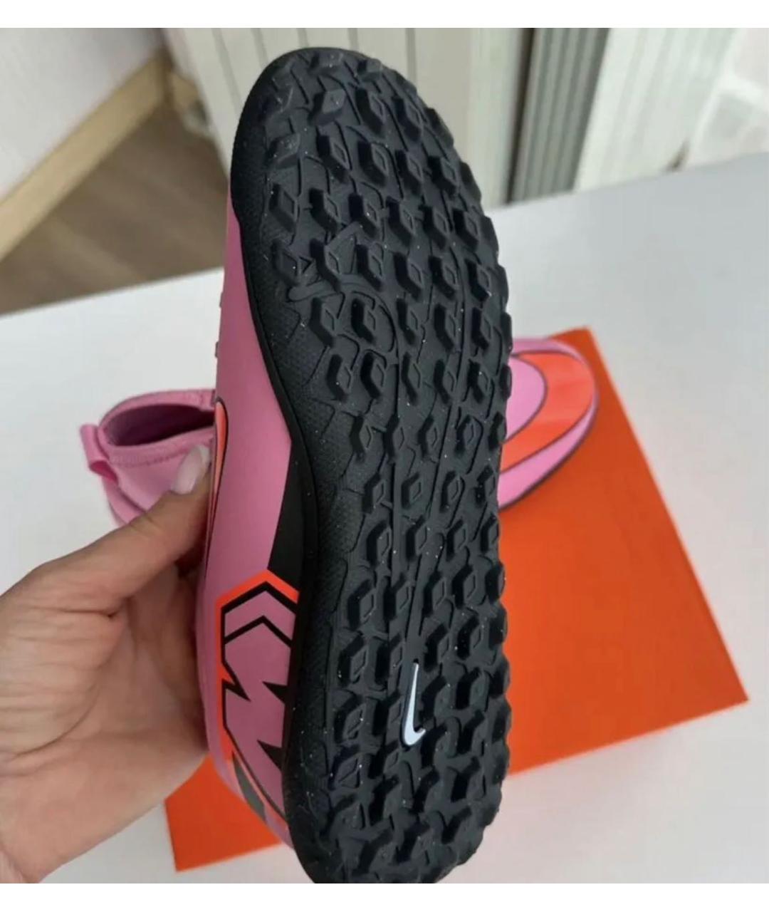 NIKE Розовые кеды, фото 3