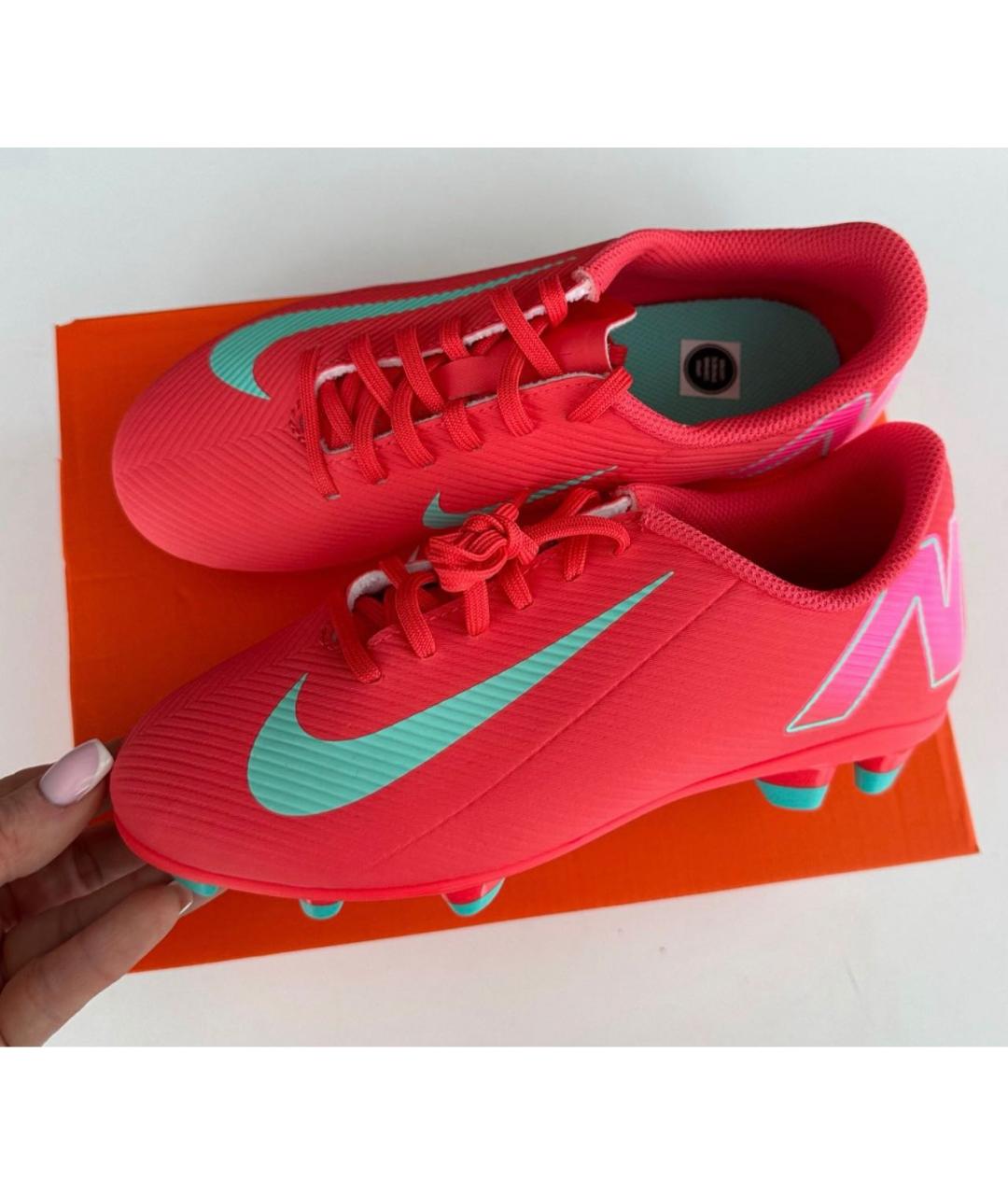 NIKE Оранжевое кеды, фото 2