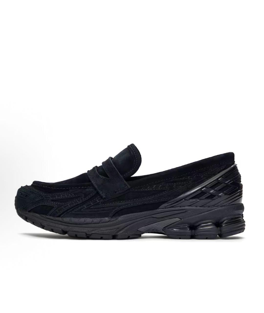 NEW BALANCE Черные замшевые лоферы, фото 8