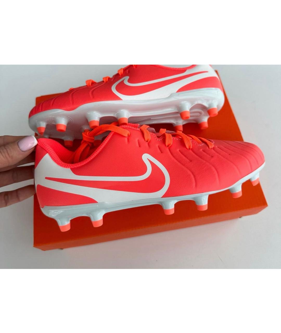 NIKE Оранжевое кеды, фото 2