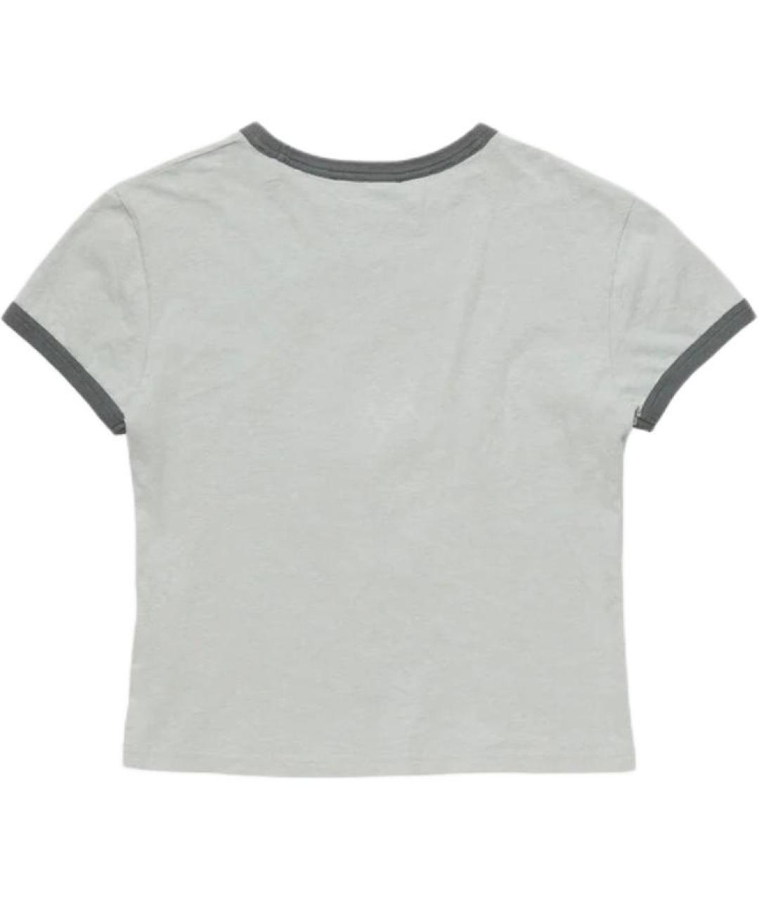 ACNE STUDIOS Серая футболка, фото 2