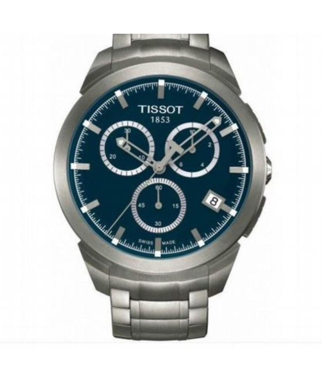 TISSOT Серебряные титановые часы, фото 6