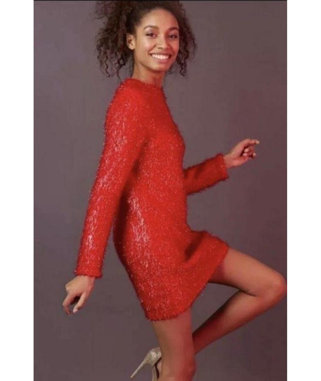 12 STOREEZ Красное коктейльное платье, фото 6