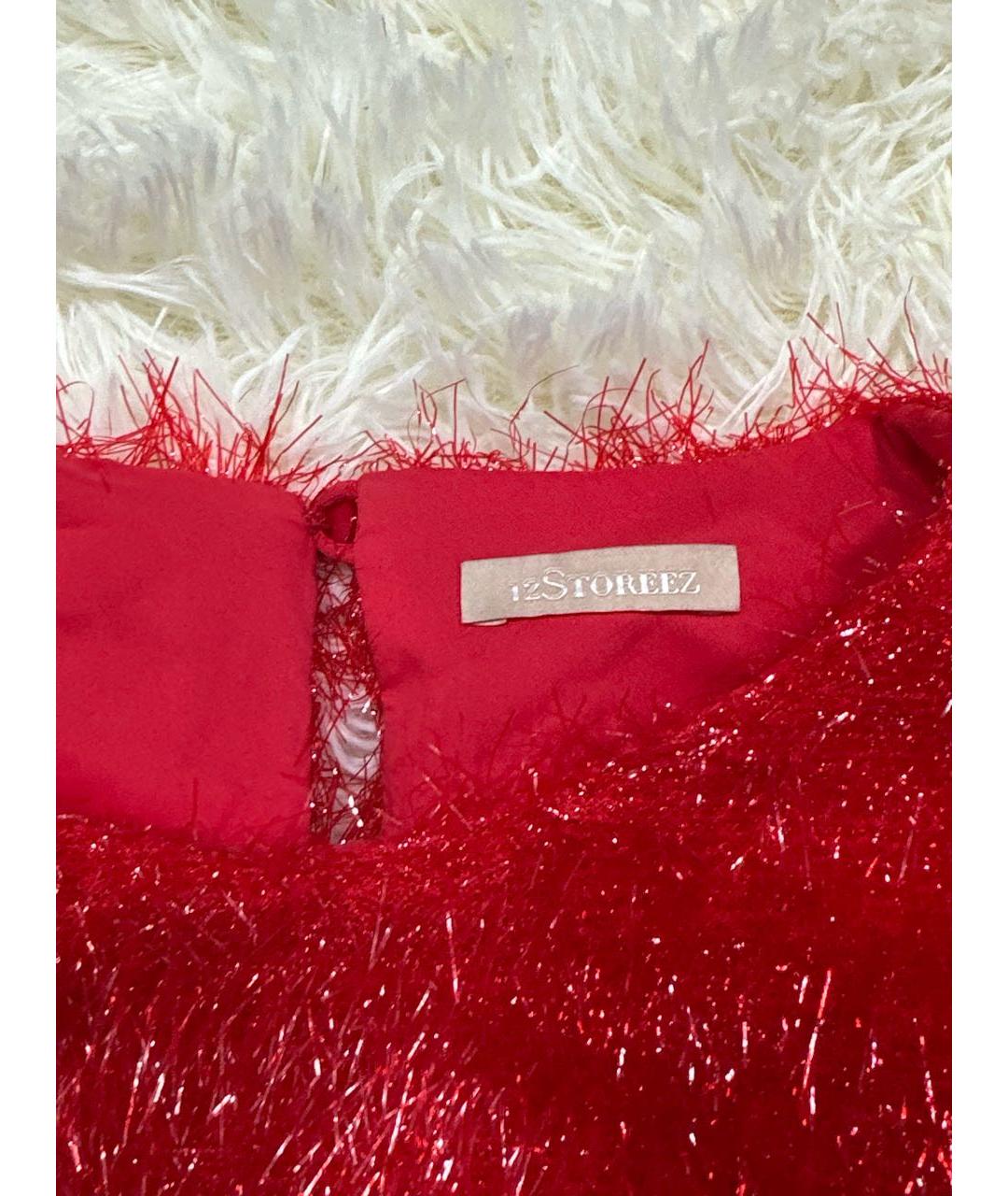 12 STOREEZ Красное коктейльное платье, фото 3