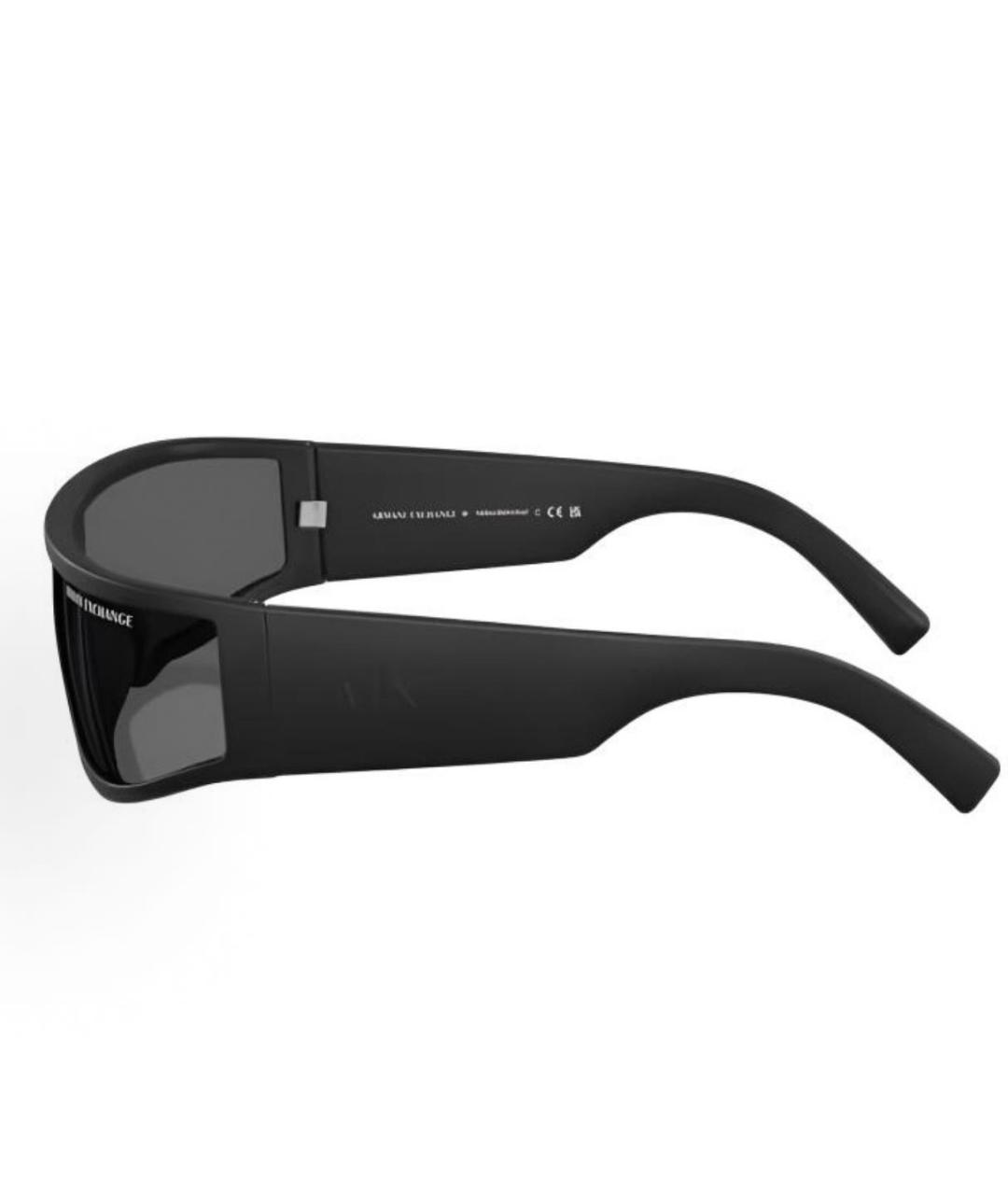 ARMANI EXCHANGE Черные пластиковые солнцезащитные очки, фото 3