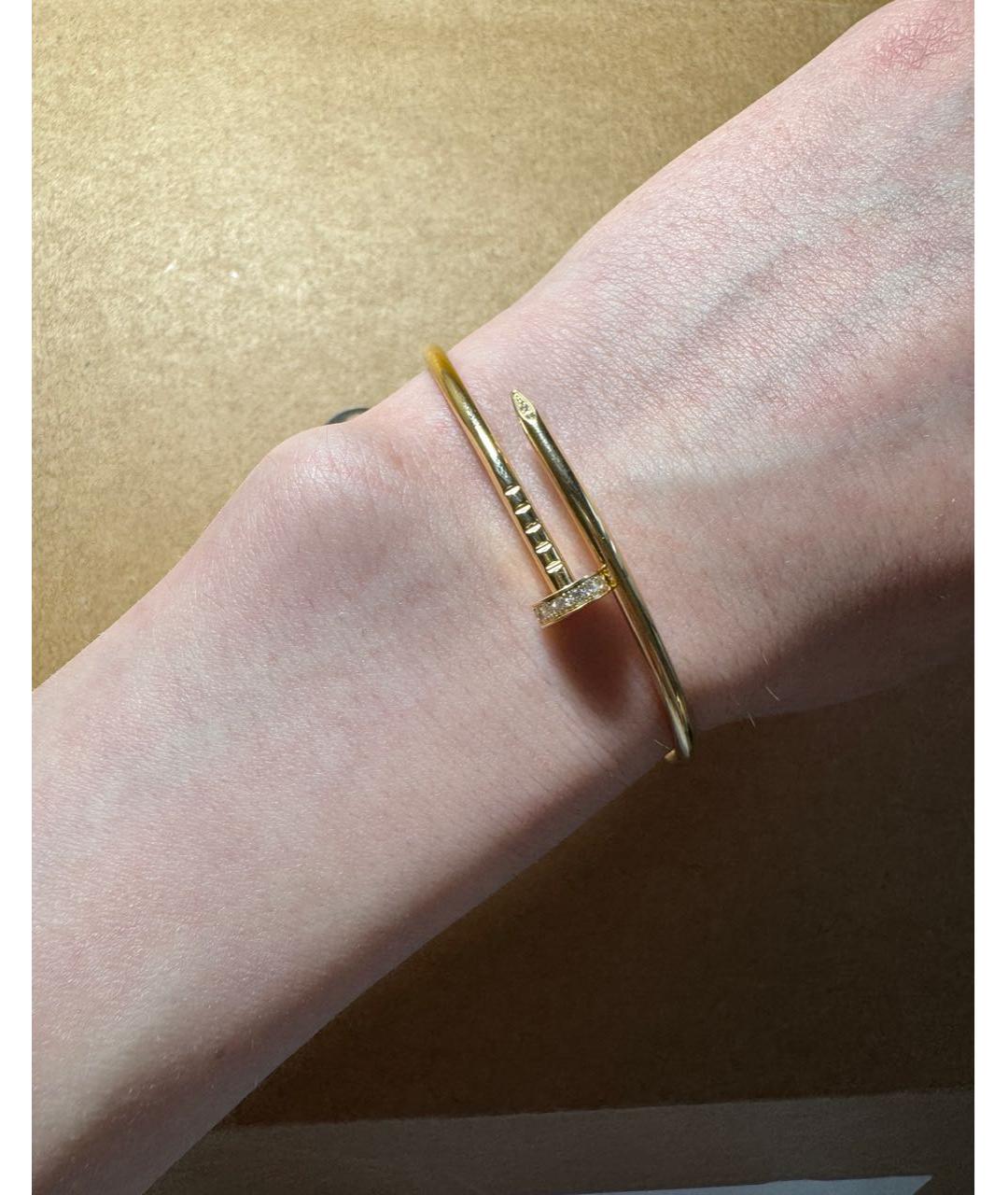 CARTIER Золотой браслет из желтого золота, фото 3