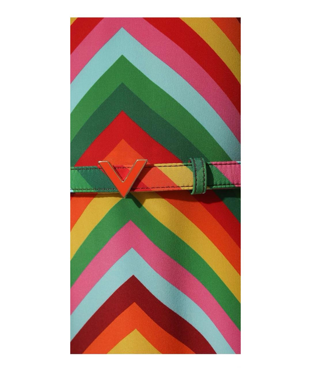 VALENTINO Шелковое платье, фото 4