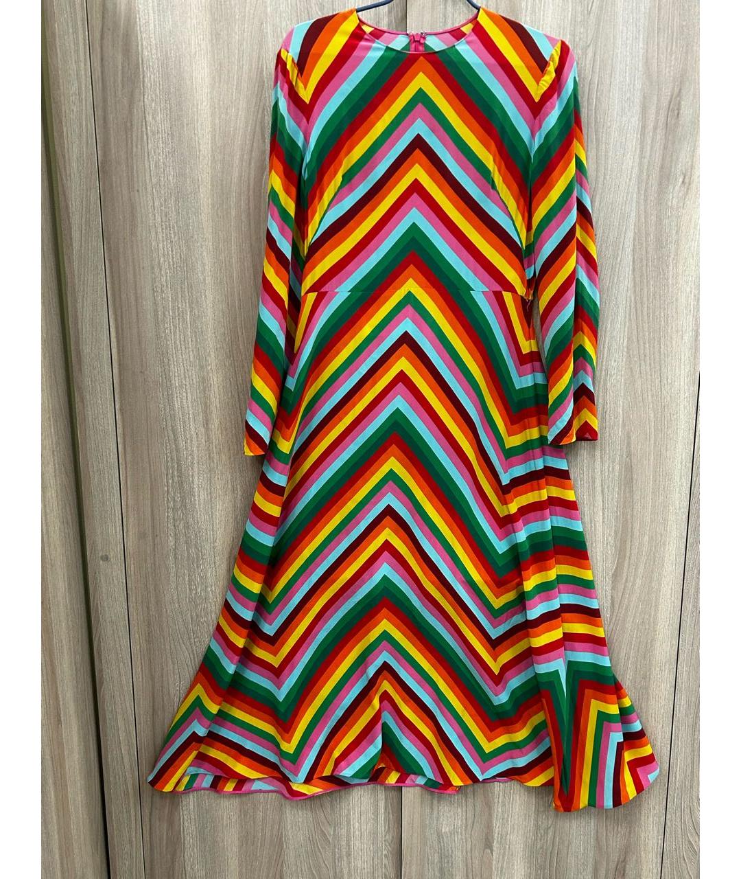 VALENTINO Шелковое платье, фото 9