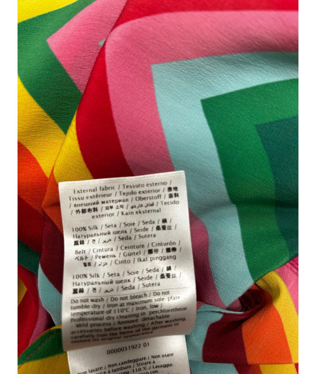 VALENTINO Шелковое платье, фото 8