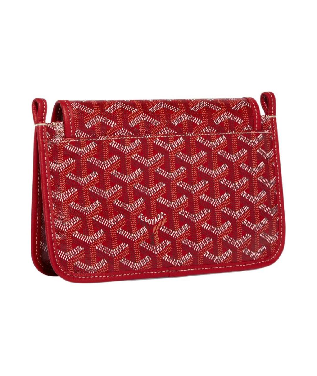 GOYARD Красная сумка через плечо, фото 4