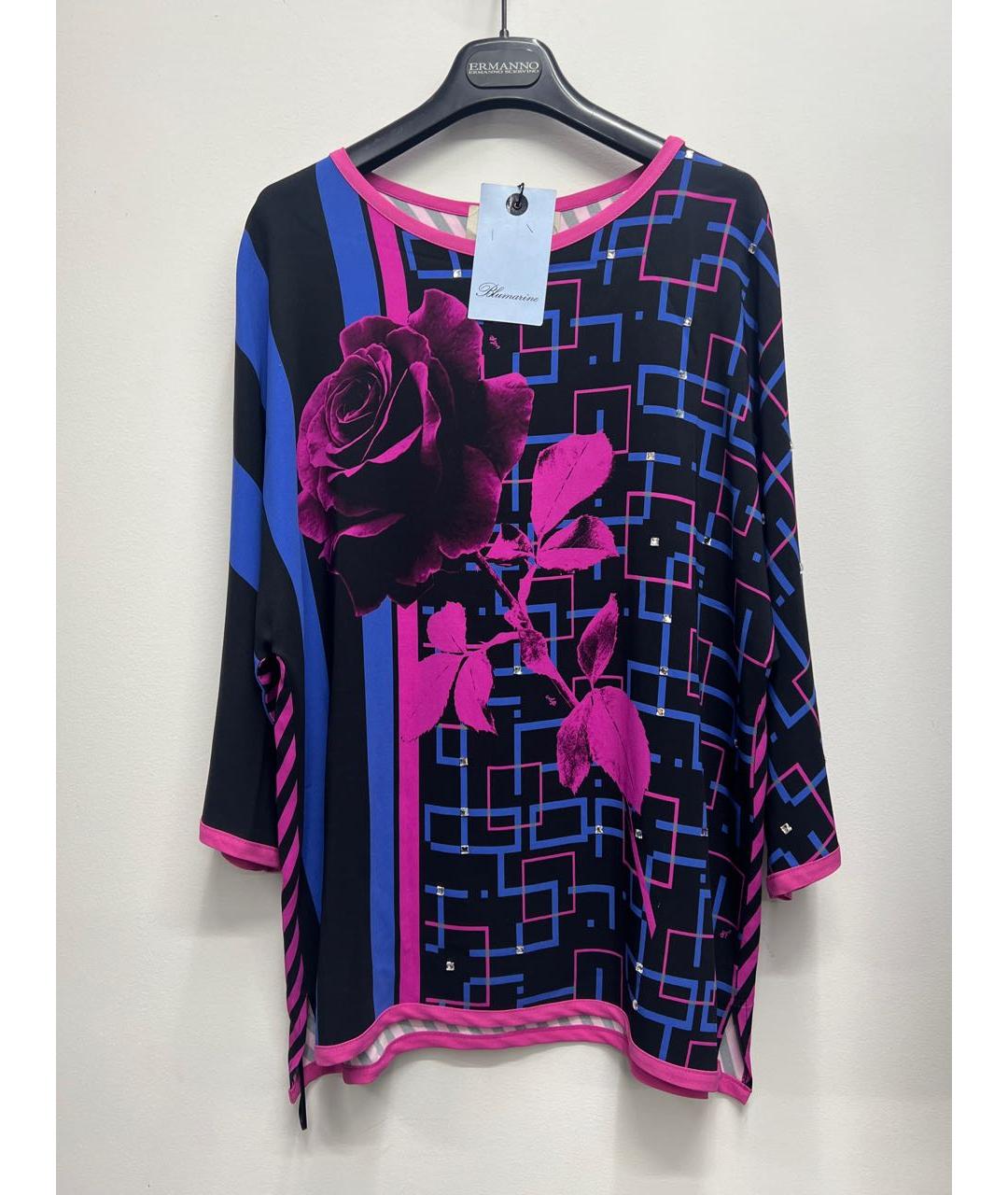 BLUMARINE Мульти вискозная блузы, фото 3