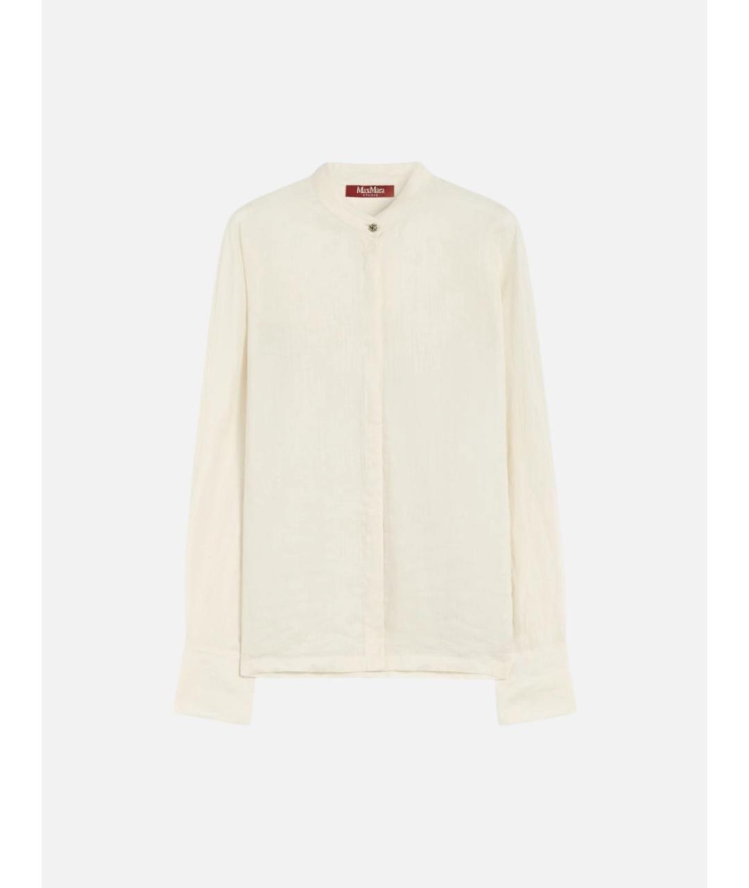 MAX MARA STUDIO Бежевая рубашка, фото 6