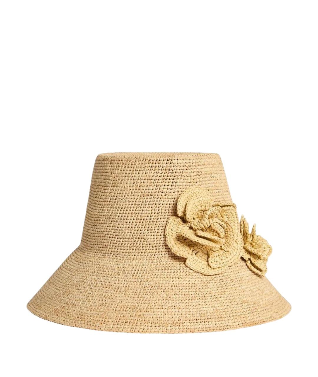 LIVIANA CONTI Бежевая шляпа, фото 1
