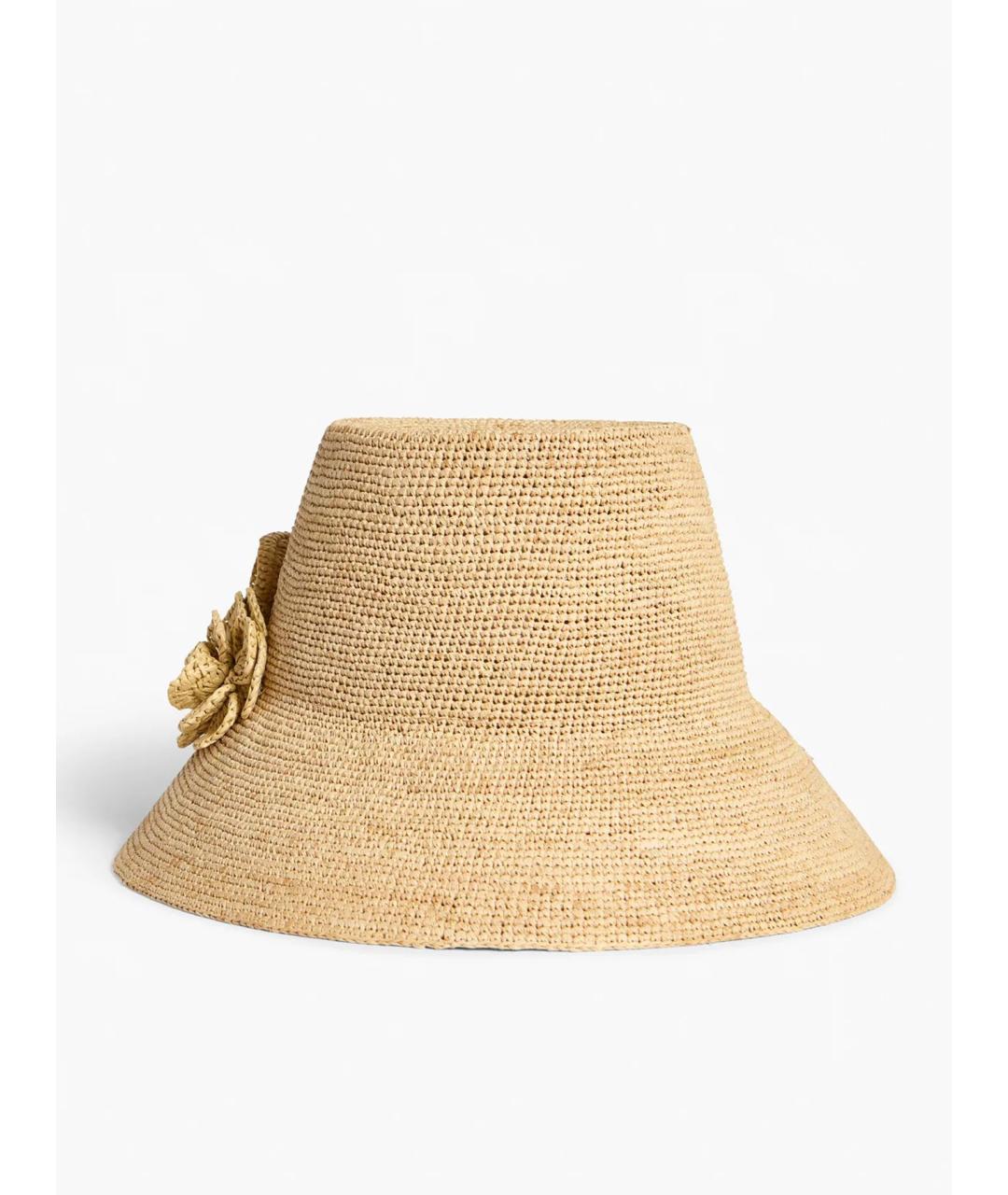 LIVIANA CONTI Бежевая шляпа, фото 2
