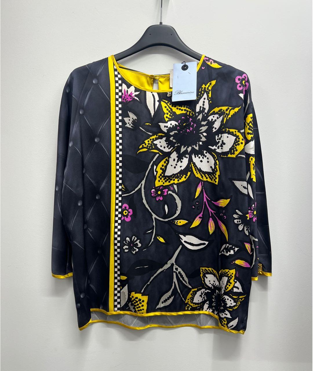 BLUMARINE Мульти вискозная блузы, фото 4
