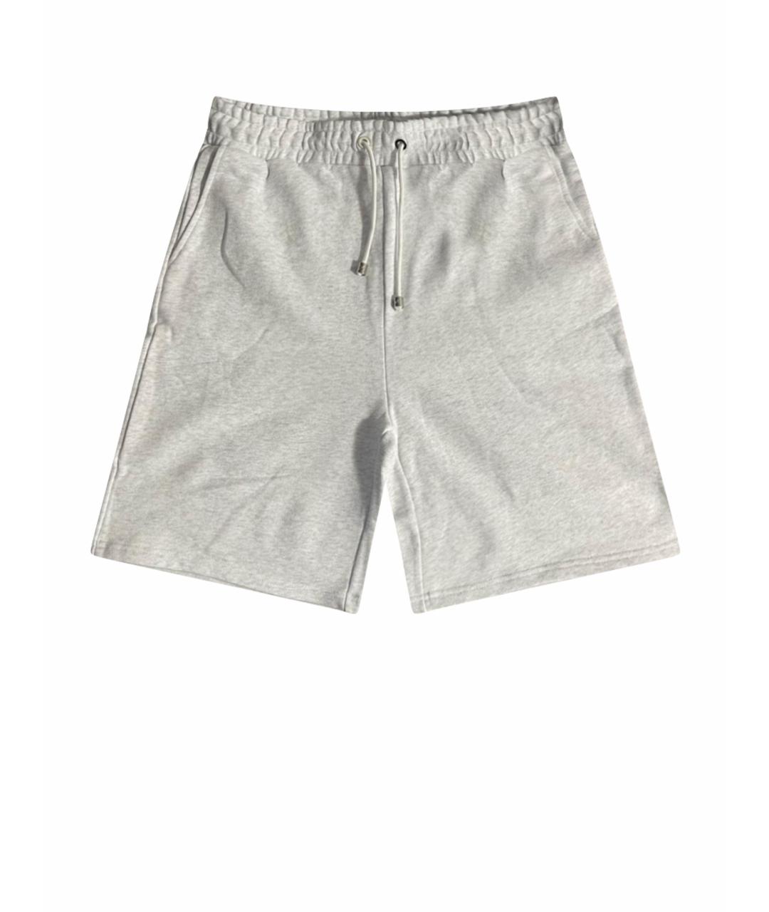 JOHN RICHMOND Серые хлопковые шорты, фото 1