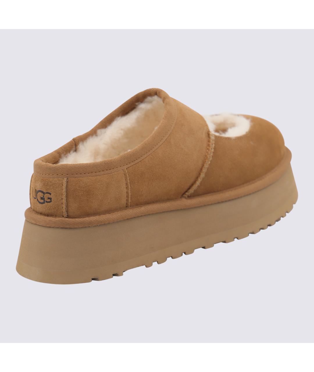 UGG AUSTRALIA Коричневые замшевые ботинки, фото 2