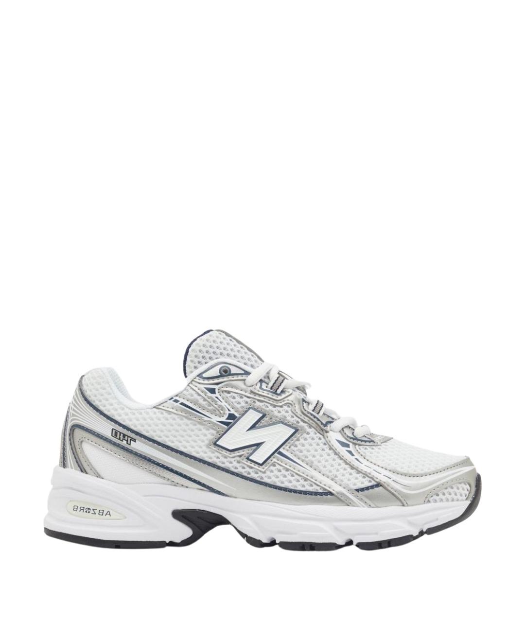 NEW BALANCE Белые текстильные кроссовки, фото 1