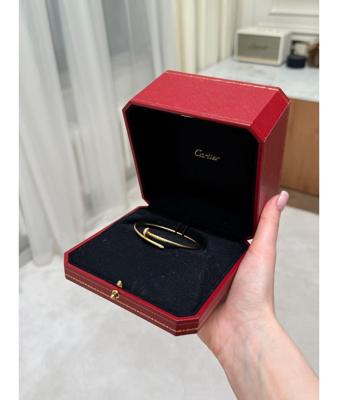 CARTIER Желтый браслет из желтого золота, фото 6