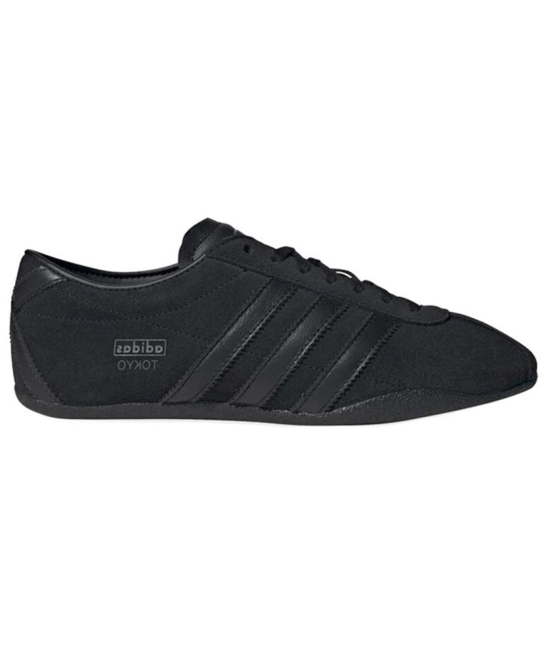 ADIDAS Черные кеды, фото 1