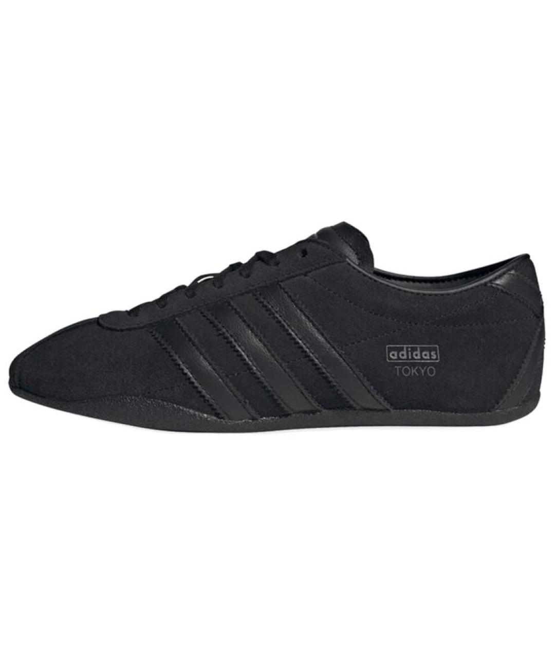 ADIDAS Черные кеды, фото 3