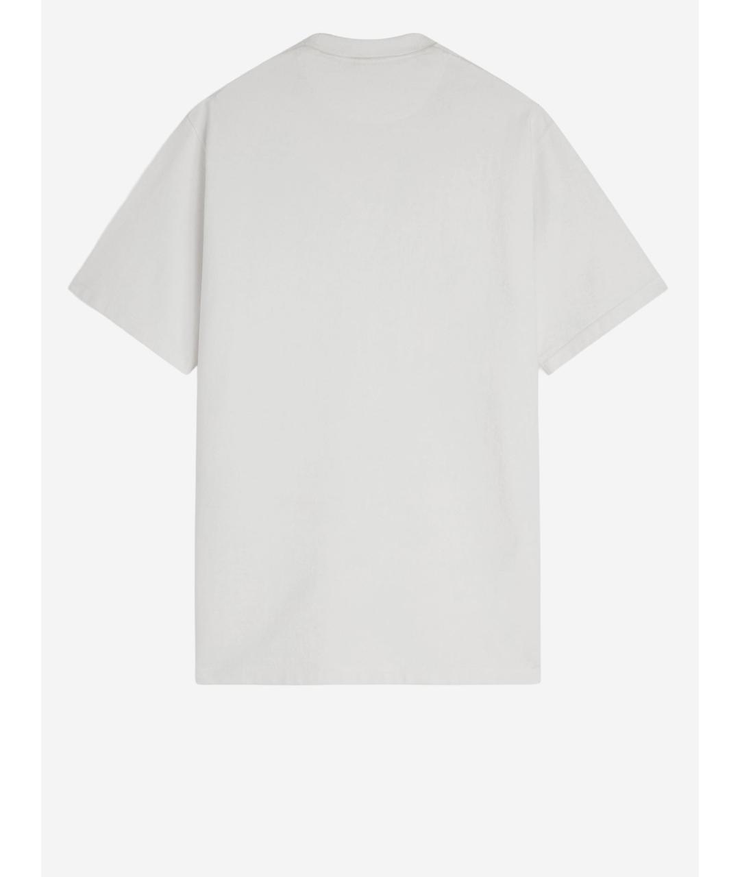 PHOEBE PHILO Белая хлопковая футболка, фото 2