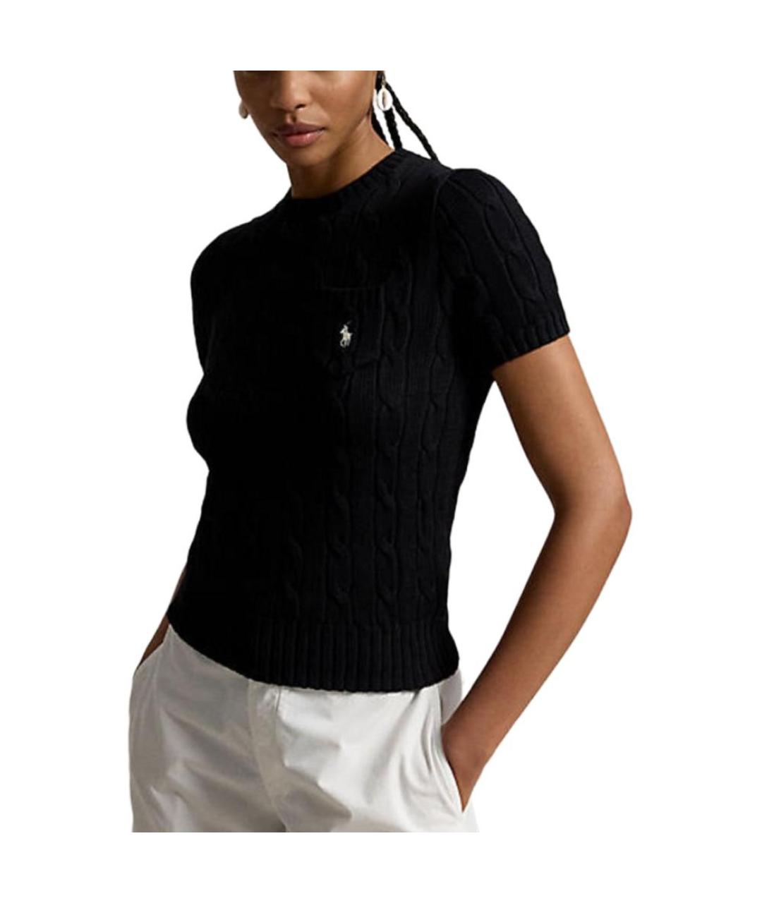 POLO RALPH LAUREN Черный джемпер / свитер, фото 3