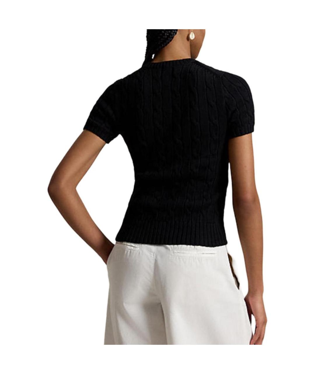 POLO RALPH LAUREN Черный джемпер / свитер, фото 4