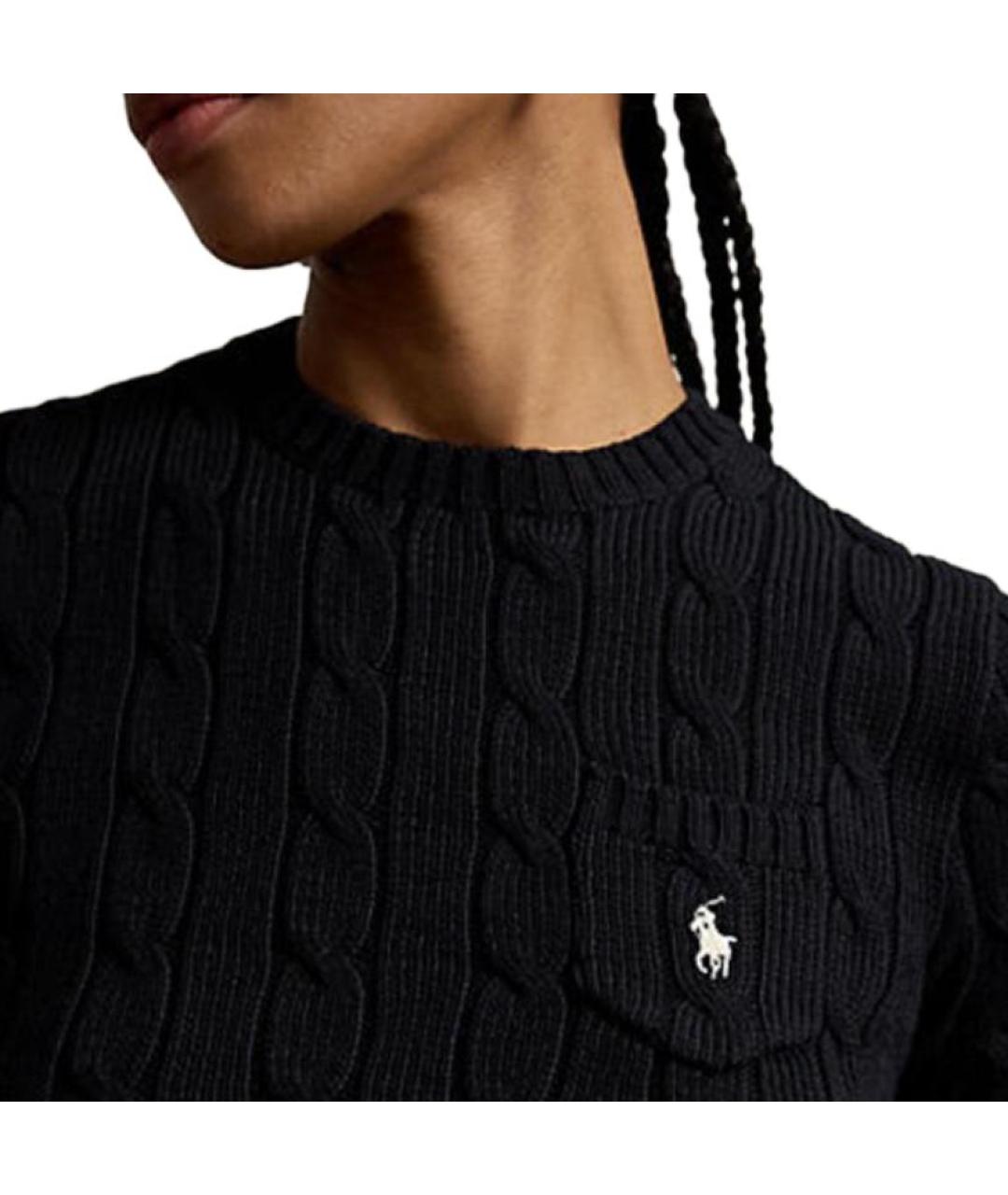 POLO RALPH LAUREN Черный джемпер / свитер, фото 5