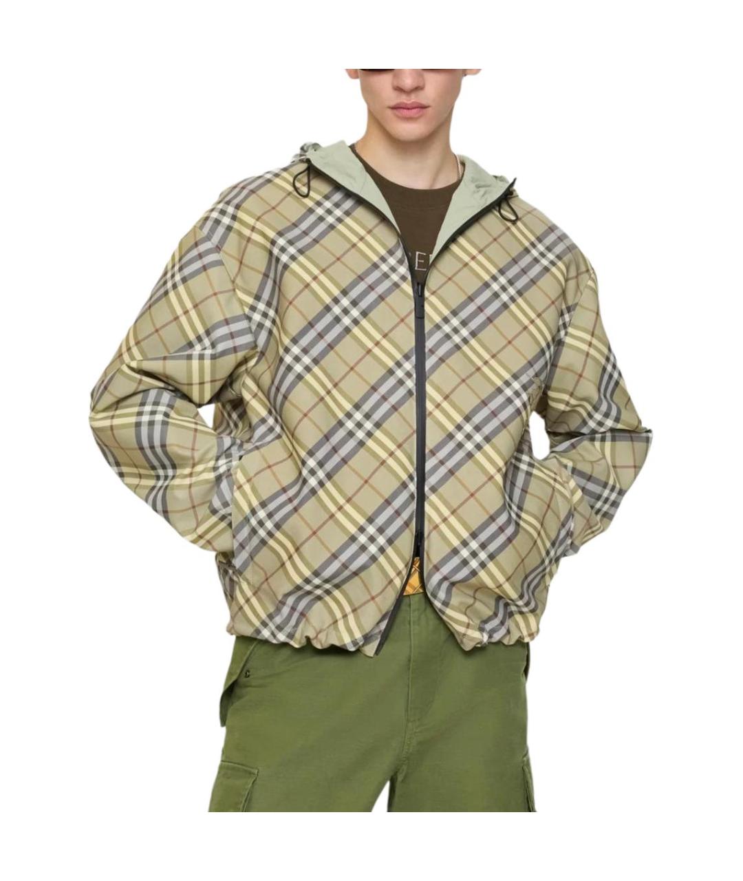 BURBERRY Бежевая куртка, фото 2