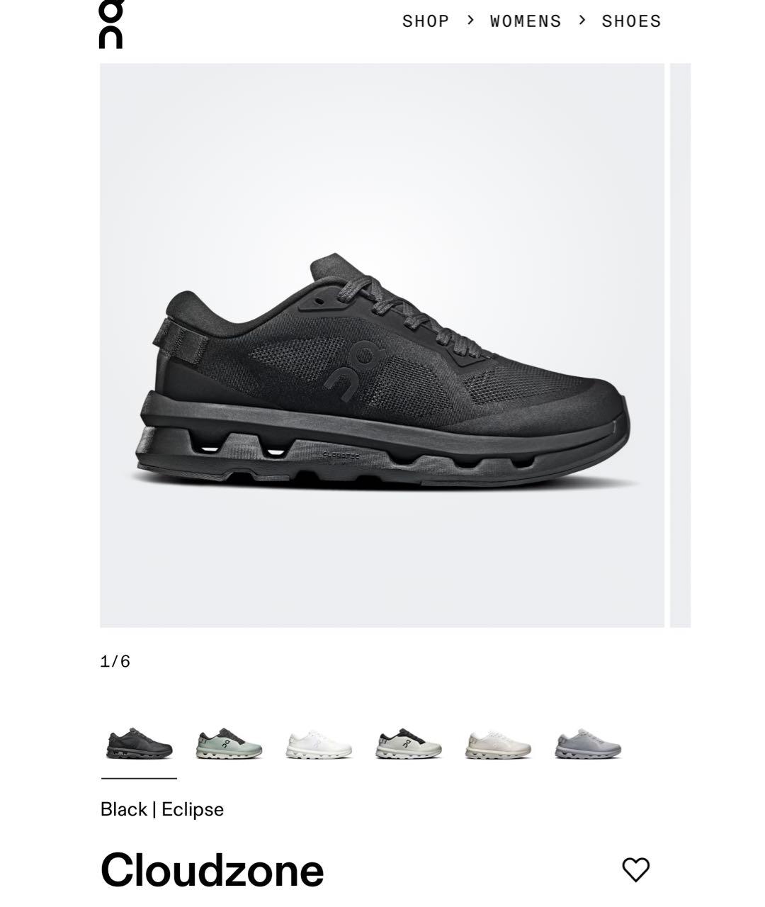 ON Черные текстильные кроссовки, фото 4