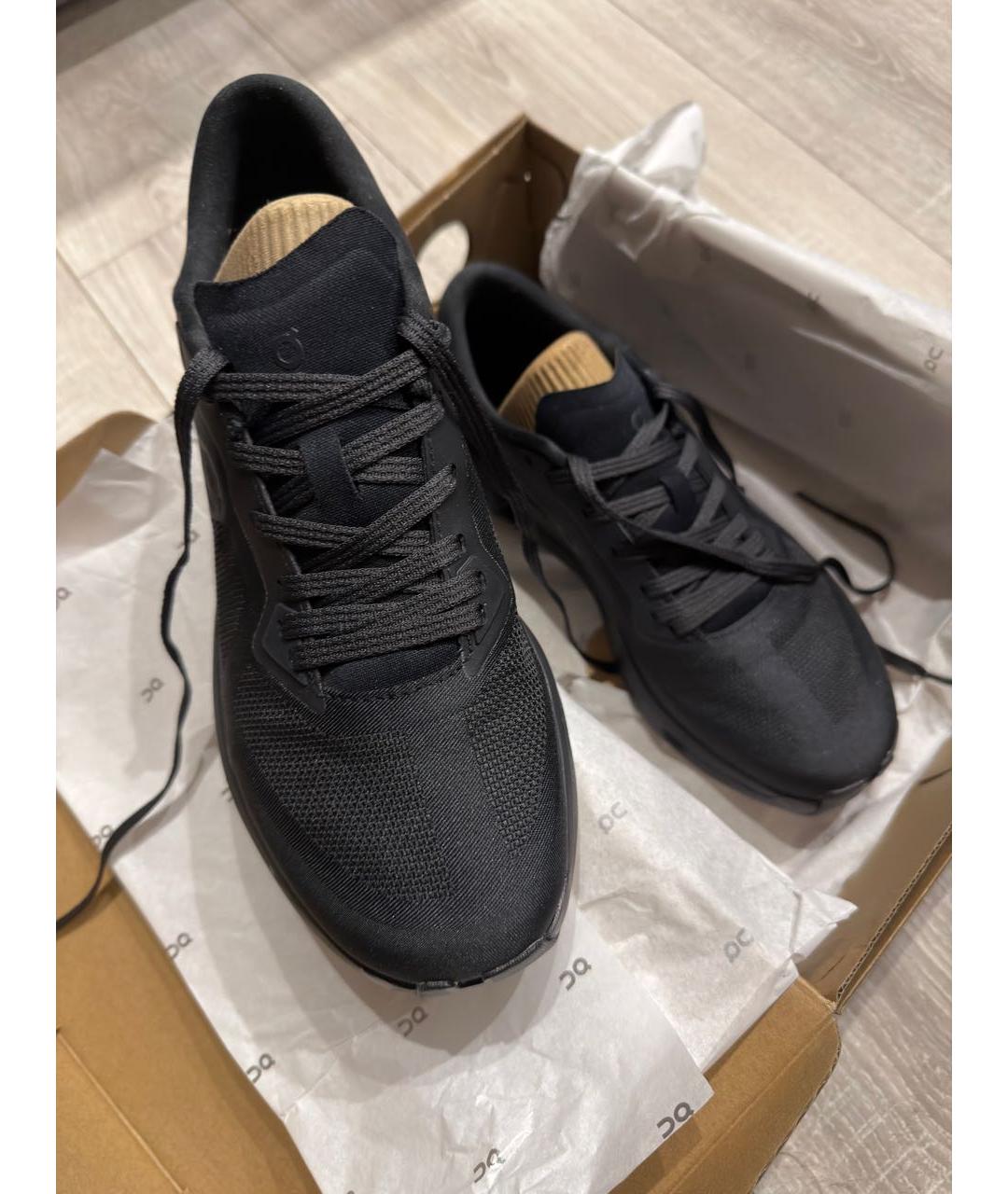 ON Черные текстильные кроссовки, фото 3