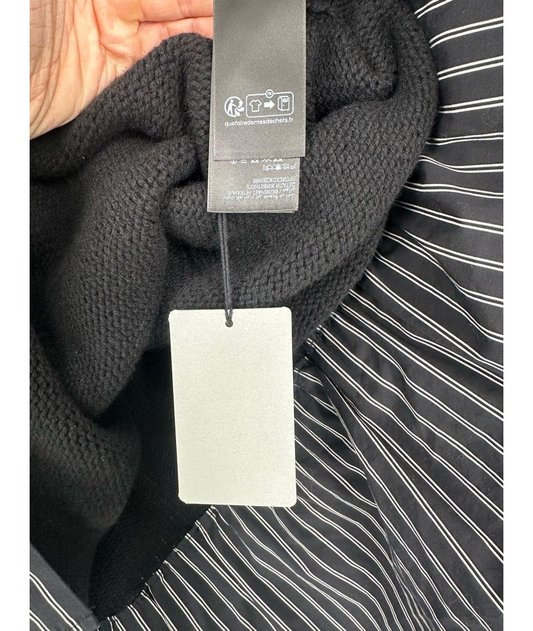 BALENCIAGA Черный шерстяной джемпер / свитер, фото 4