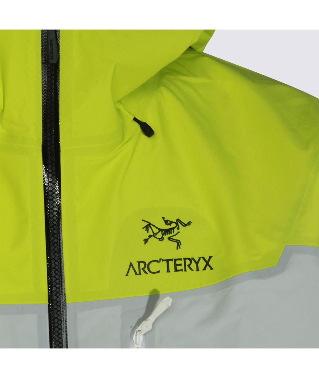 ARCTERYX Желтая полиамидовая куртка, фото 3