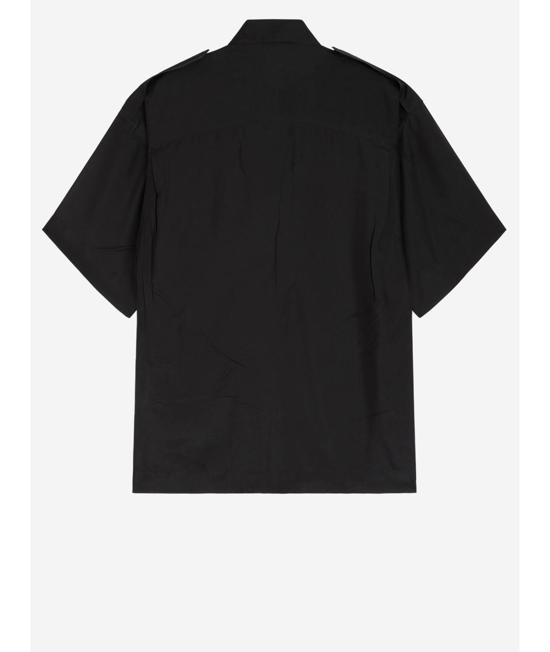 PHOEBE PHILO Черная хлопковая рубашка, фото 2