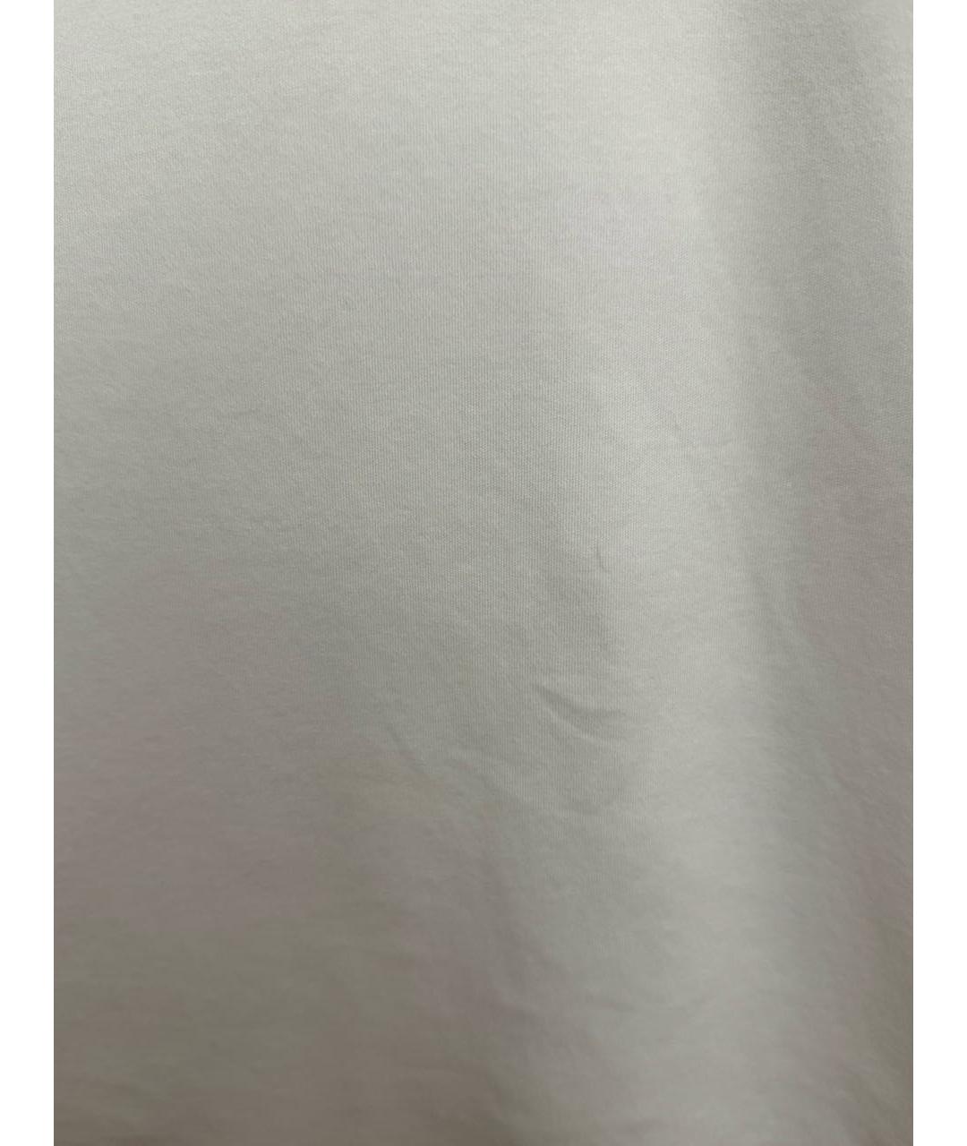 LOUIS VUITTON Белая хлопковая футболка, фото 7