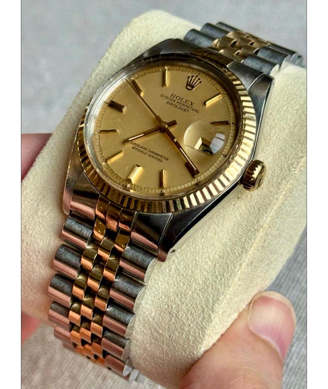 ROLEX Часы из желтого золота, фото 3
