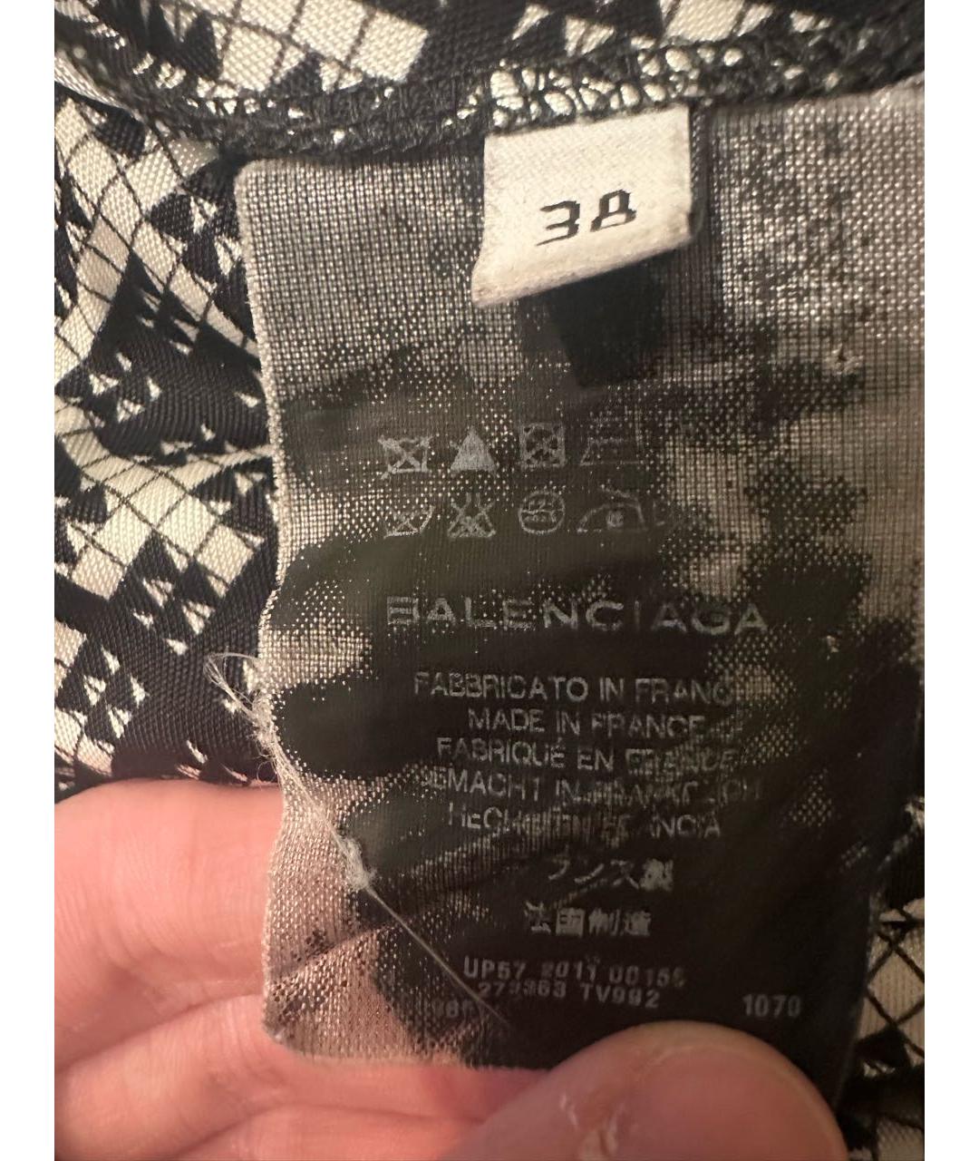 BALENCIAGA Черное повседневное платье, фото 5