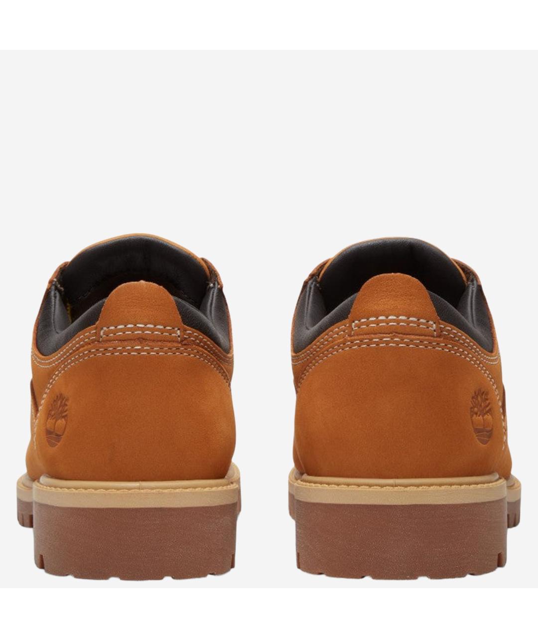 TIMBERLAND Коричневые нубуковые низкие ботинки, фото 2